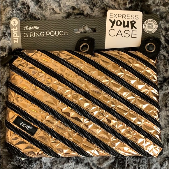 Glitzy Zipper Pouch Set - Picture 3 of 10